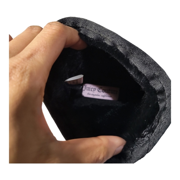 Juicy Couture Olivia Vold Weather Pull On Ankle Boots Black - Picture 6 of 7